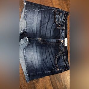 Kancan denim shorts